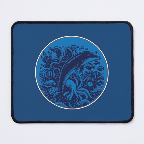 Item preview, Dolphin & Ocean Friends designed and sold by Analog Aura .