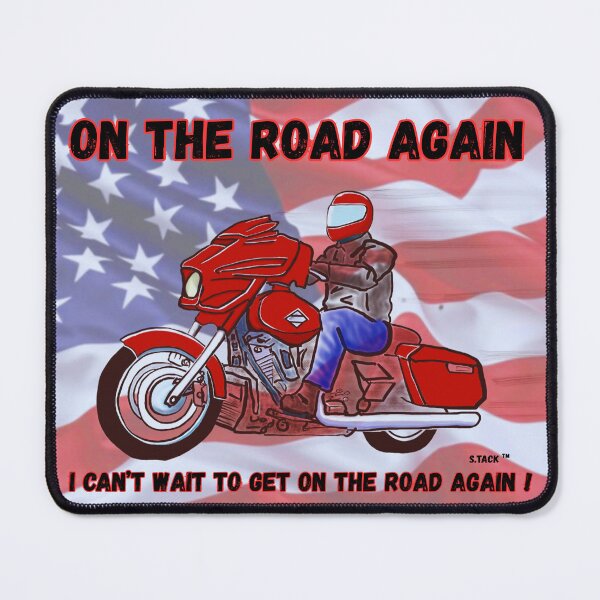 Item preview, ON THE ROAD AGAIN. MOTORCYCLE IN AMERICA designed and sold by Arty-Coop.