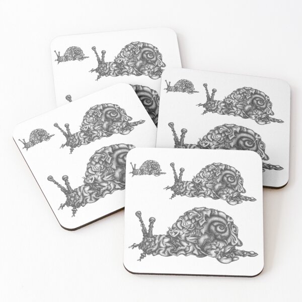 Item preview, Abstract Snail designed and sold by liquid-print.