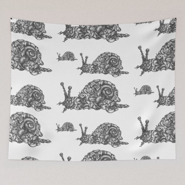 Item preview, Abstract Snail designed and sold by liquid-print.