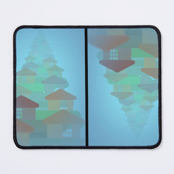 Item preview, Distant village designed and sold by Louciz_.