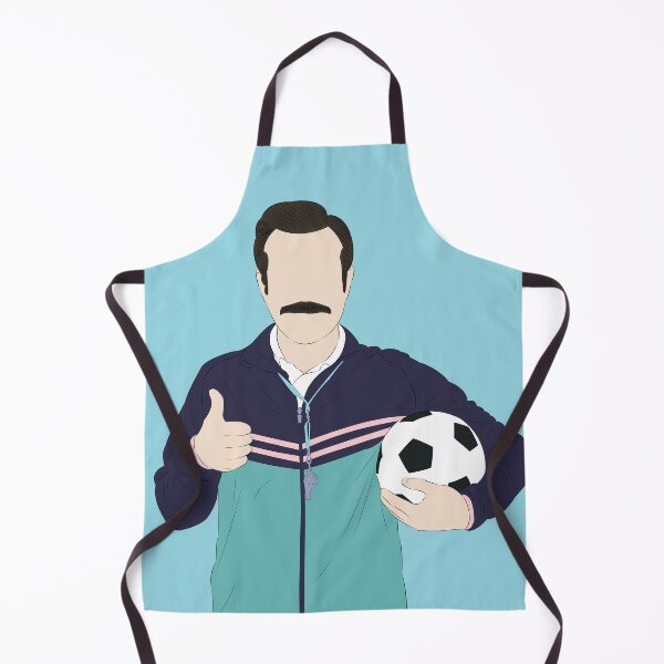 Artikelvorschau, Fan-Kunstporträt von Coach Ted Lasso entworfen und verkauft von Still Silhouette.
