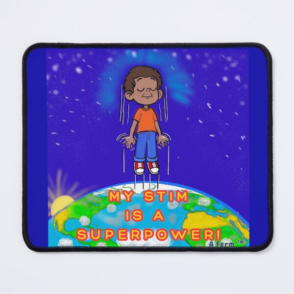 Item preview, My Stim Is A Superpower! Autism Affirmation designed and sold by Arty-Coop.