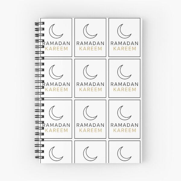 Item preview, Ramadan Kareem Minimal Crescent Moon Islamic Art | Elegant Black Gold Design designed and sold by mbmstores.