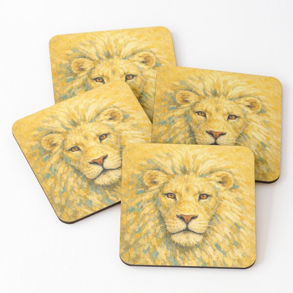 Item preview, Lion in yellow designed and sold by chihuahuashower.