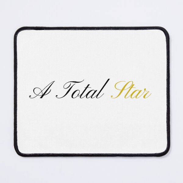 Item preview, "A Total Star" Cursive Calligraphy Print designed and sold by Colorful Creative Arts .