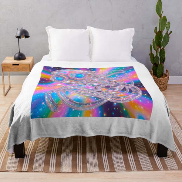 Item preview, Shimmering Galactic Octopod with Neon Blue Eyes designed and sold by maboroshilab.