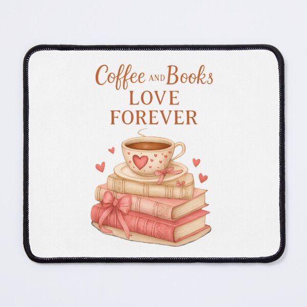 Item preview, Coffee And Books Love Forever  designed and sold by Thread&Fable.