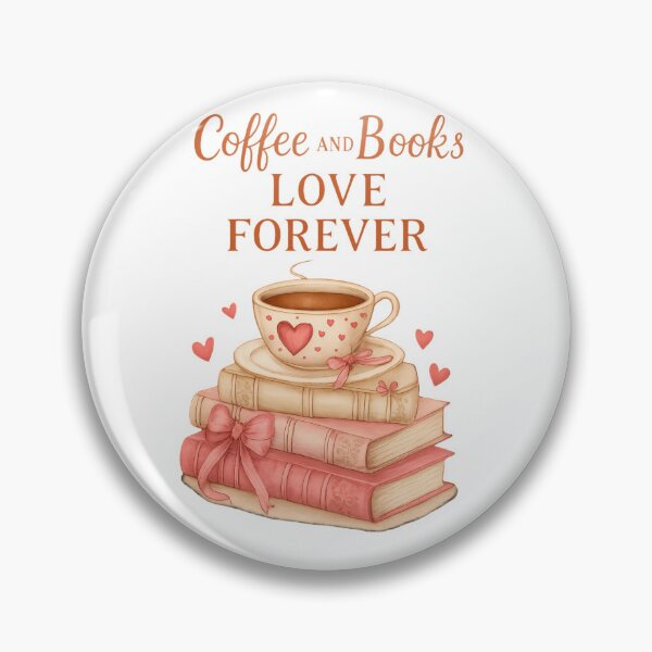 Item preview, Coffee And Books Love Forever  designed and sold by Thread&Fable.