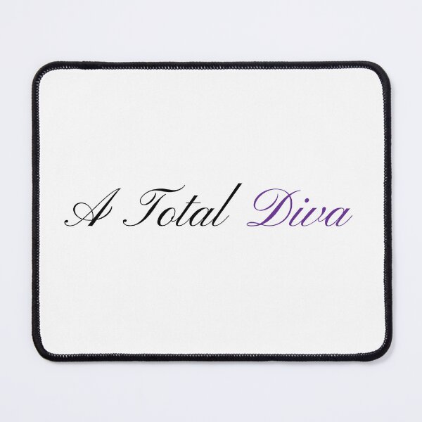 Item preview, "A Total Diva" Cursive Calligraphy Print designed and sold by Colorful Creative Arts .