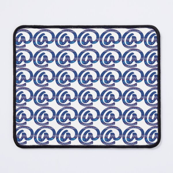 Item preview, Yarn pattern number in “@” of English alphabet on white background designed and sold by WP-7824.
