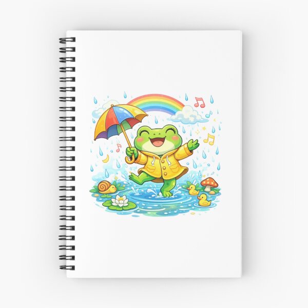 Item preview, Dancing frog in the rain designed and sold by FroggyOnly.