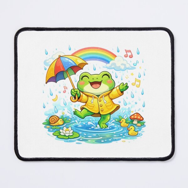 Item preview, Dancing frog in the rain designed and sold by FroggyOnly.
