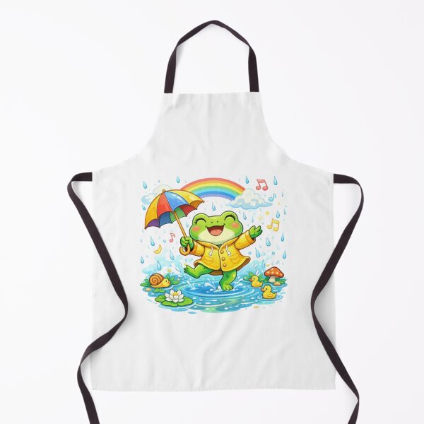 Item preview, Dancing frog in the rain designed and sold by FroggyOnly.