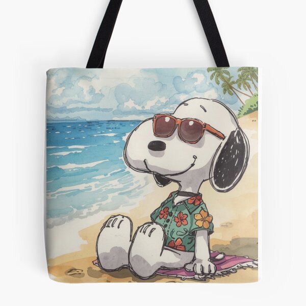 Item preview, Chilled Beach Dog - Retro Summer Vacation Watercolor designed and sold by Asmabella.