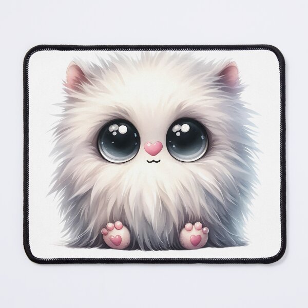 Item preview, Cute Fluffy Monster designed and sold by MoonMonkeyNbear.