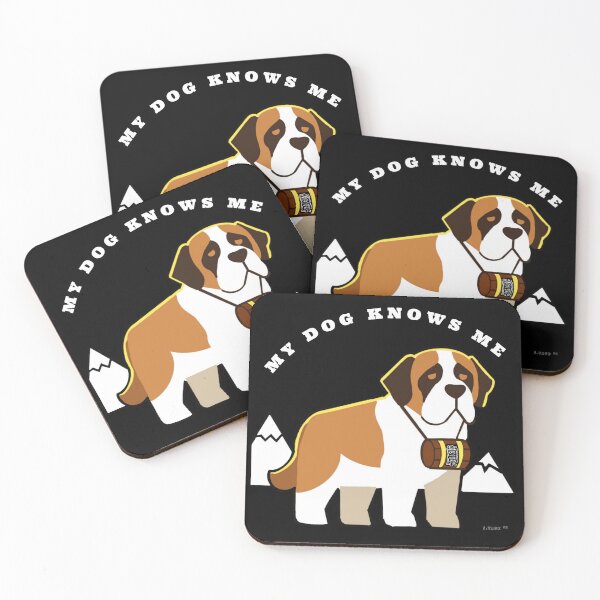 Item preview, MY DOG KNOWS ME. DOG HUMOR. designed and sold by Arty-Coop.