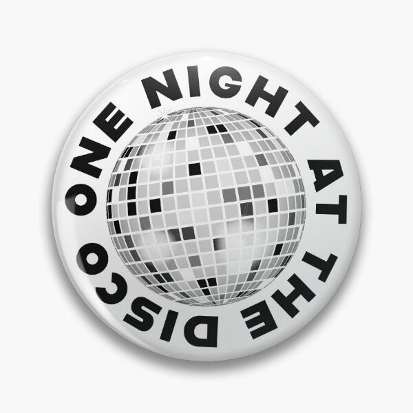 Item preview, One Night at the Disco - black and white designed and sold by ABitOnTheSide.