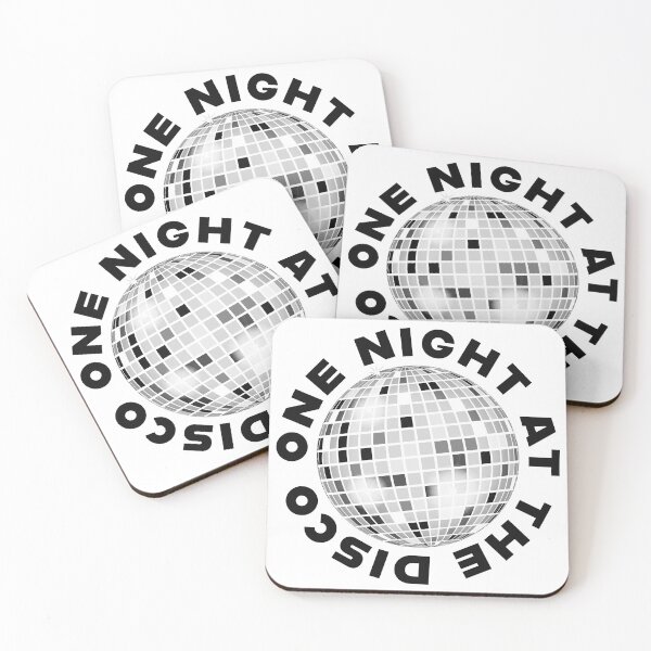 Item preview, One Night at the Disco - black and white designed and sold by ABitOnTheSide.