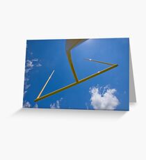 Goal post Greeting Card