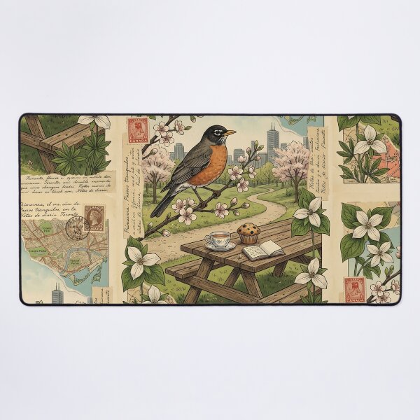 Item preview, Copia de Autumn coffee beside squirrel at High Park designed and sold by CoffeeinBloom.