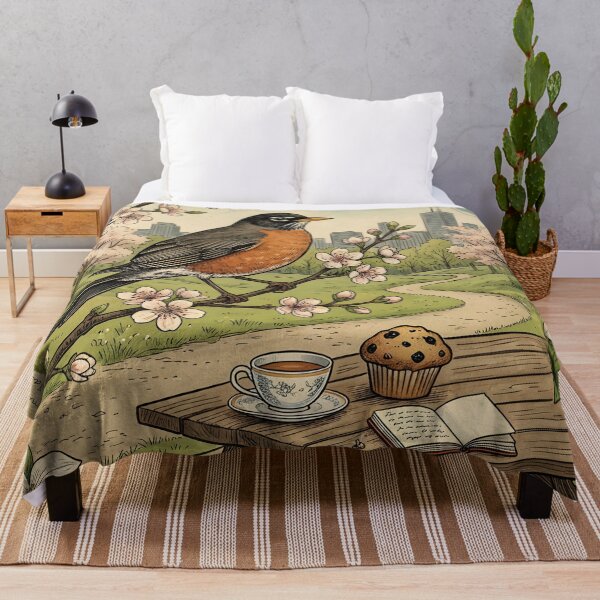 Item preview, Copia de Autumn coffee beside squirrel at High Park designed and sold by CoffeeinBloom.