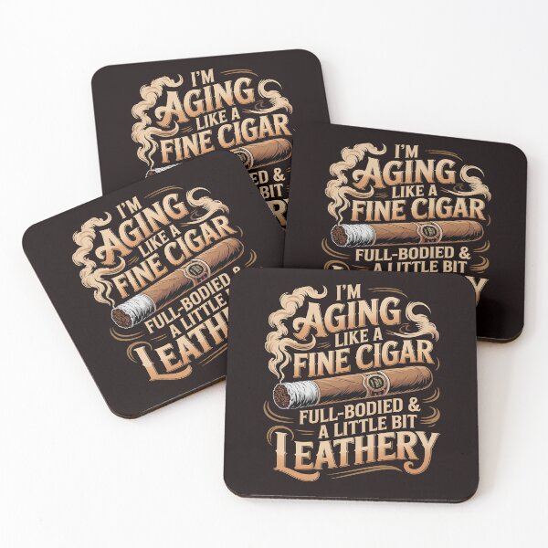 Item preview, I’m Aging Like a Fine Cigar – Cigar Lover Humor Design designed and sold by Redgiant87x.