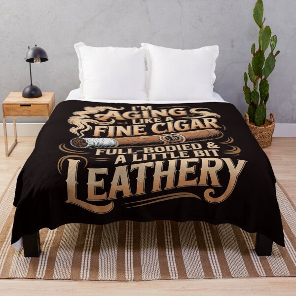Item preview, I’m Aging Like a Fine Cigar – Cigar Lover Humor Design designed and sold by Redgiant87x.