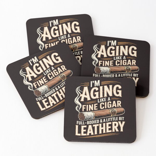 Item preview, I’m Aging Like a Fine Cigar – Cigar Lover Father’s Day Quote designed and sold by Redgiant87x.