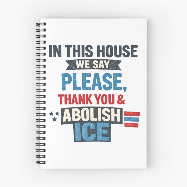 Item preview, ice out IN THIS HOUSE WE SAY PLEASE, THANK YOU & ABOLISH ICE  designed and sold by Uglyandcute.