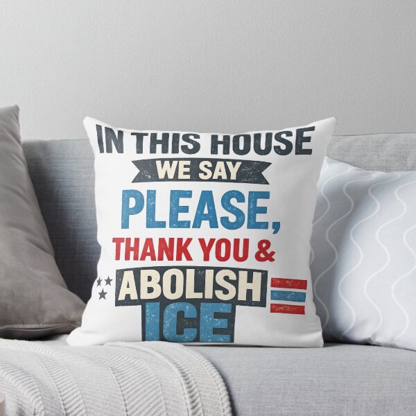 Item preview, ice out IN THIS HOUSE WE SAY PLEASE, THANK YOU & ABOLISH ICE  designed and sold by Uglyandcute.