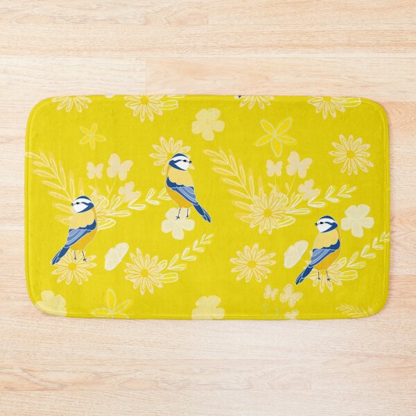 Item preview, Blue Tit Pattern – Joy and lightness designed and sold by Herami.