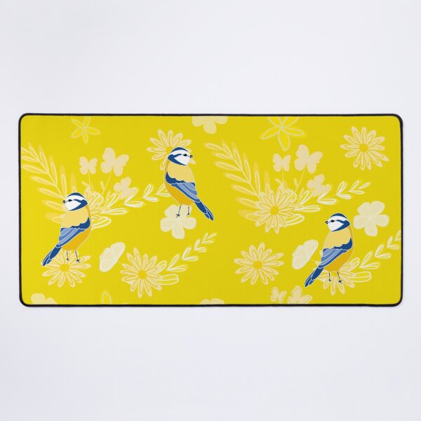 Item preview, Blue Tit Pattern – Joy and lightness designed and sold by Herami.