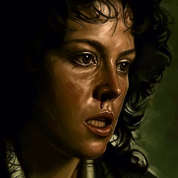 Artwork thumbnail, Ellen Ripley by D Belov
