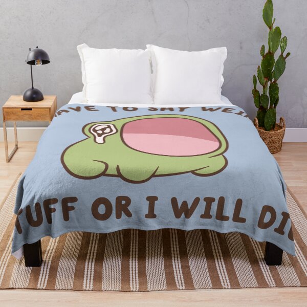 Item preview, i have to say weird stuff or ill die yapping frog designed and sold by kaybowzie.