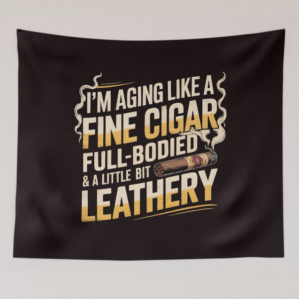 Item preview, I’m Aging Like a Fine Cigar – Father’s Day Smoking Humor designed and sold by Redgiant87x.