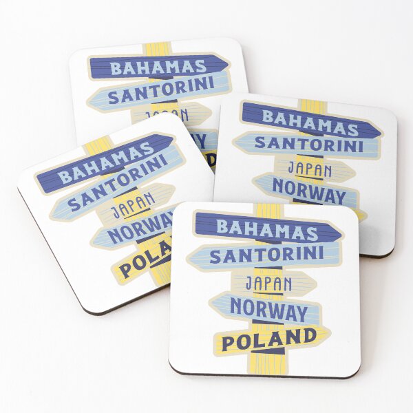 Item preview, A playful travel-themed illustration featuring iconic destinations from around the world. designed and sold by Symbolis.