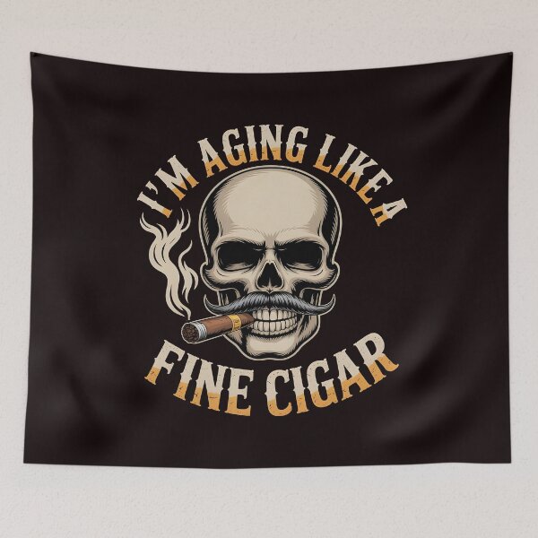 Item preview, I’m Aging Like a Fine Cigar – Funny Quote for Cigar Lovers designed and sold by Redgiant87x.