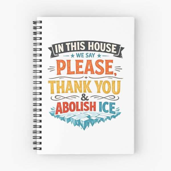 Item preview, ice out IN THIS HOUSE WE SAY PLEASE, THANK YOU & ABOLISH ICE  designed and sold by Uglyandcute.