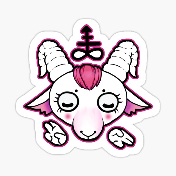 Die-Cut Baphy Sticker