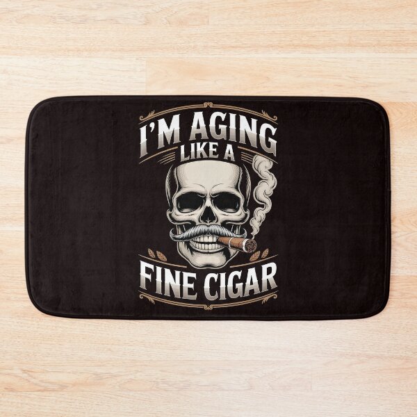 Item preview, I’m Aging Like a Fine Cigar – Smoking Humor Father’s Day Design designed and sold by Redgiant87x.