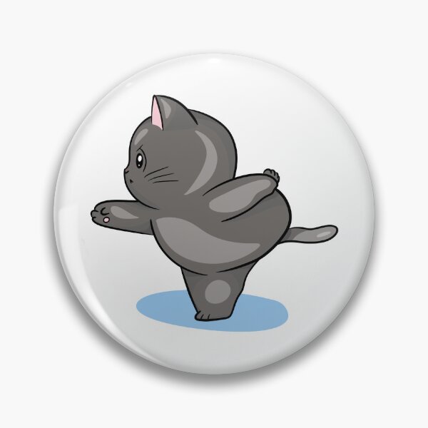 Item preview, "Zen Master Kitty" - Cute Yoga Cat designed and sold by LYAN-STORE.