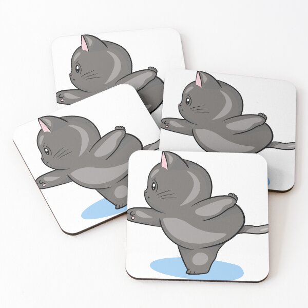 Item preview, "Zen Master Kitty" - Cute Yoga Cat designed and sold by LYAN-STORE.