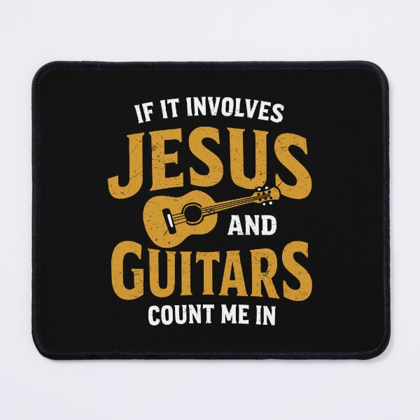 Item preview, If It Involves Jesus and Guitars Count Me in designed and sold by NQArtist.