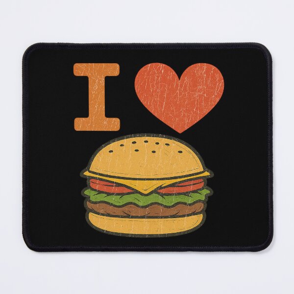 Item preview, I Love Burgers Vintage designed and sold by flagylART.