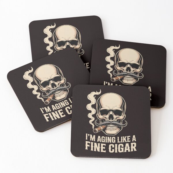 Item preview, I’m Aging Like a Fine Cigar – Cigar and Smoking Lifestyle Quote designed and sold by Redgiant87x.