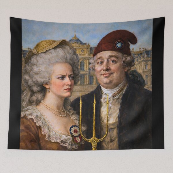 Item preview, Revolutionary Gothic | Louis and Marie Show the Peasants They're Just Like Them! designed and sold by TheOuroborean.