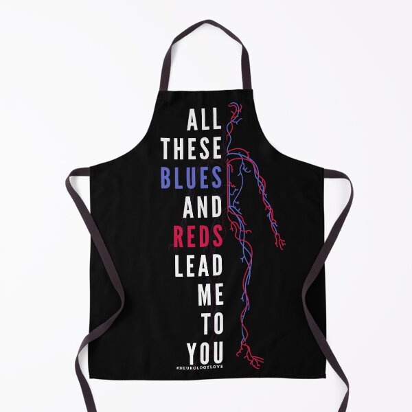 Item preview, Vascular Love: Blues & Reds Lead Me to You | Neurology Love designed and sold by MirAgi.