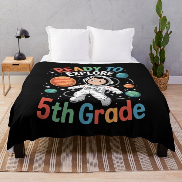 Item preview, First day Kids Welcome back to School Astronaut 5th grade 2 designed and sold by joyouartArt.