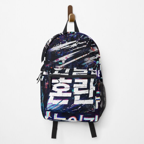 Item preview, Korean Glitch Typography Poster designed and sold by Matinez Pink.